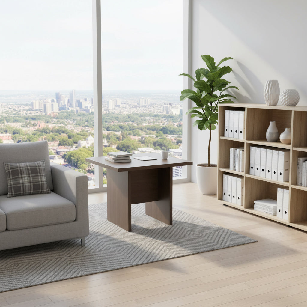 Square Coffee Table UAE | MORINO Series STRAIGHTLINE WENGE | Dubai Abu Dhabi Sharjah