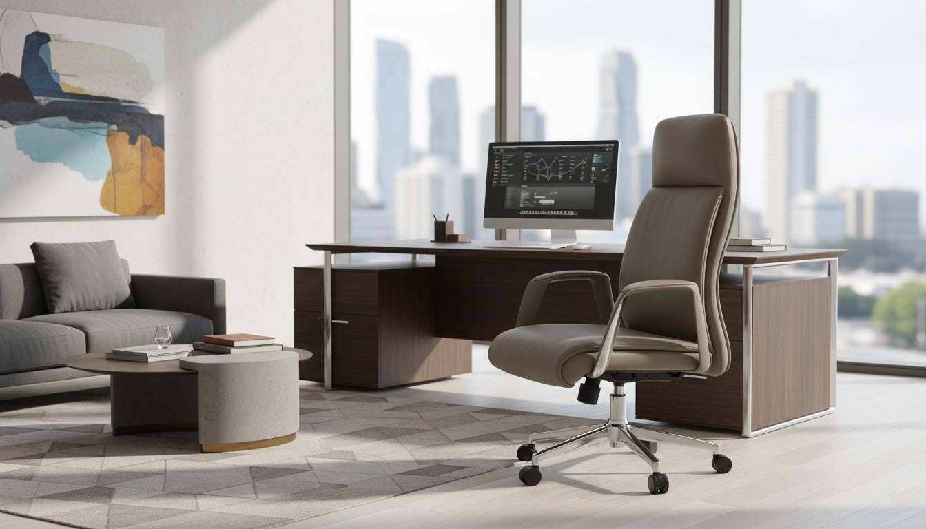 INFINI HOMES High Back Executive Chair UAE - Model Bryan HB Dubai Abu Dhabi Sharjah