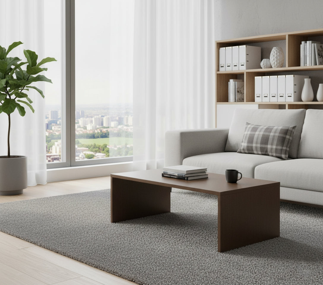 Large Coffee Table Congo Wenge - Premium Furniture Dubai Abu Dhabi UAE