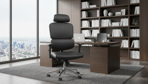 INFINI HOMES Ergonomic Chair UAE - Model Robbin HB 2D Headrest Dubai Abu Dhabi Sharjah