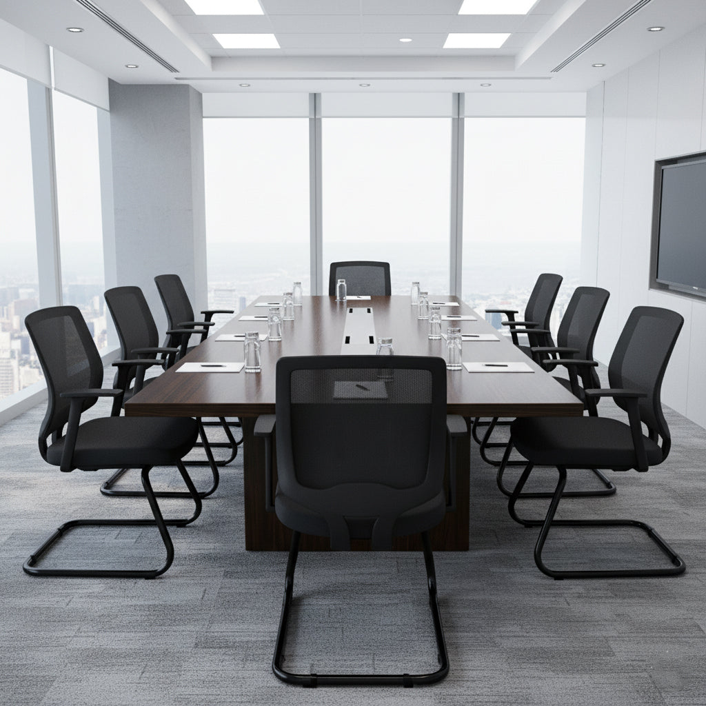 Premium Mesh Back Visitor Chair UAE | Office Furniture Dubai Abu Dhabi