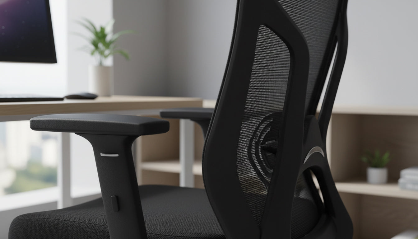 INFINI HOMES Neo Medium Back Chair UAE - Chrome Base Dubai Abu Dhabi Sharjah