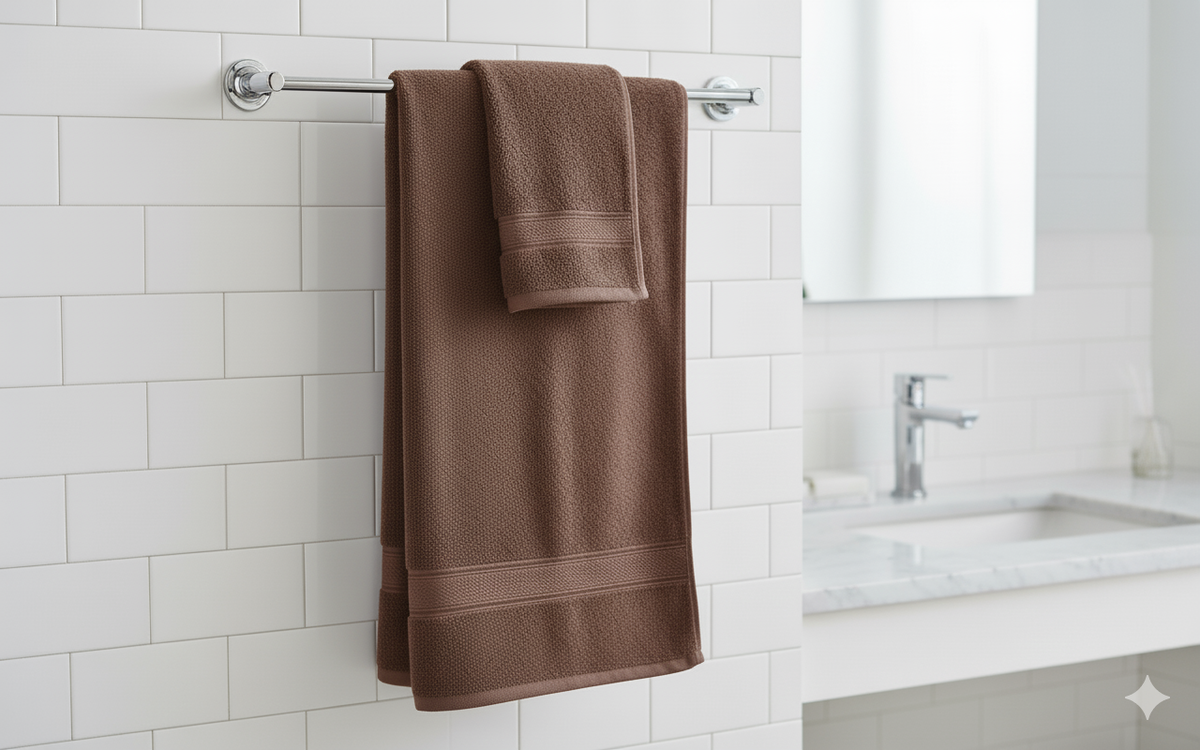 مناشف وجه قطن فوشيا وردي فاخرة - مجموعة 6 قطع 500 جرام الإمارات | Premium Fuchsia Pink Cotton Face Towels - 6 Pack 500 GSM UAE Dubai INFINI HOMES
