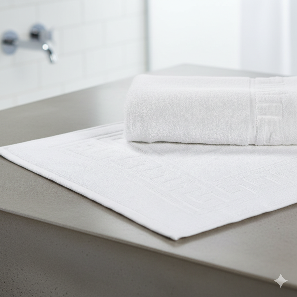 Premium Cotton Bath Towel Collection UAE مجموعة فوط حمام قطن فاخرة - INFINI HOMES Luxury White Towels Dubai | مناشف بيضاء فاخرة دبي أبوظبي