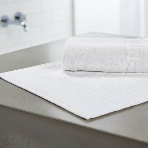 Premium Magnolia Bath Mat Set 800 GSM UAE - Greek Design Dubai Abu Dhabi Luxury