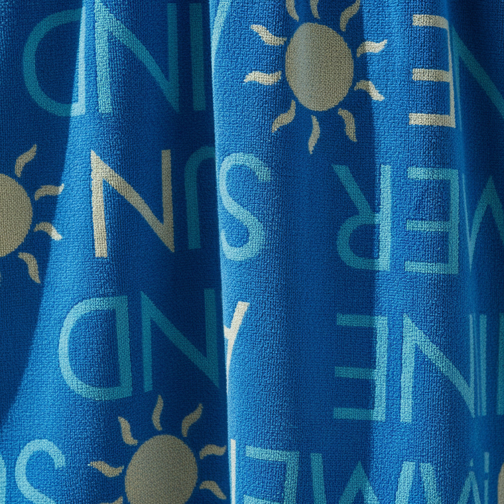 Express Delivery Beach Towel UAE Dubai | Fast Shipping Petunia Jacquard 86x162cm 390GSM