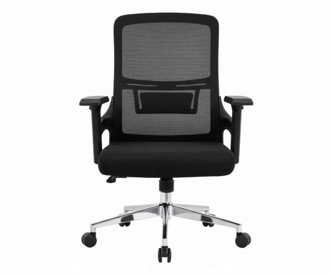 INFINI HOMES Medium Back Mesh Chair UAE - Model Rock MB BIFMA Certified Dubai Abu Dhabi Sharjah