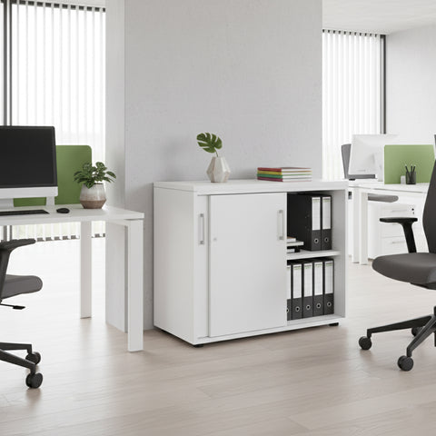 Premium Sliding Door Cupboard White - UAE Wide Delivery | Dubai Abu Dhabi Sharjah