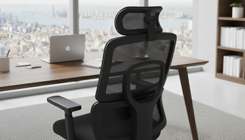 INFINI HOMES Ergonomic Mesh Chair UAE - Model Garry H 3D Headrest Dubai Abu Dhabi Sharjah