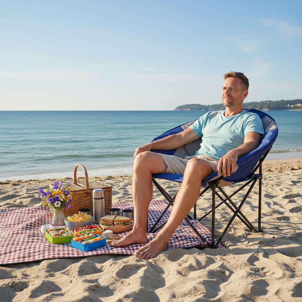 Premium Folding Camping Chair UAE | Heavy-Duty Outdoor Chair Dubai Abu Dhabi