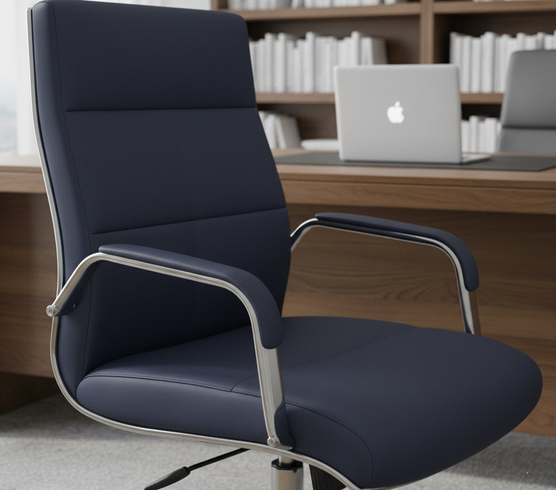 INFINI HOMES Medium Back Swivel Chair UAE - Model Cooper 216 MB Dubai Abu Dhabi Sharjah