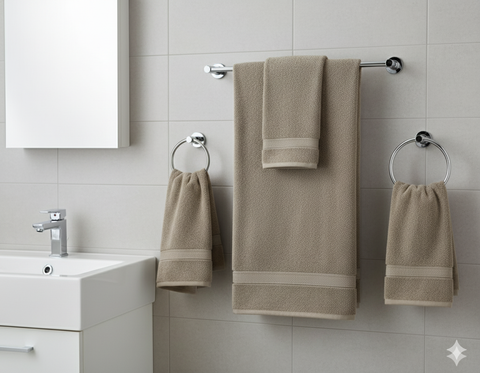 تفاصيل مناشف الحمام القطنية الفاخرة دبي | نسيج قطني ناعم ماص الإمارات - Luxury Cotton Bath Towel Details Dubai | Soft Absorbent Cotton Fabric UAE