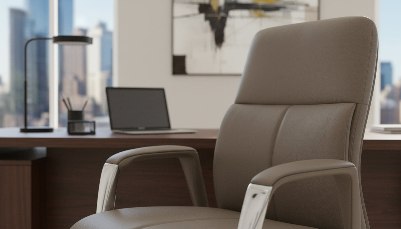 INFINI HOMES Medium Back Executive Chair UAE - Model Bryan MB Dubai Abu Dhabi Sharjah