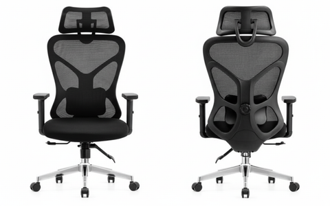 INFINI HOMES Adjustable Lumbar Super Support Chair UAE - Model Jude HB Multi Lock Dubai Abu Dhabi Sharjah