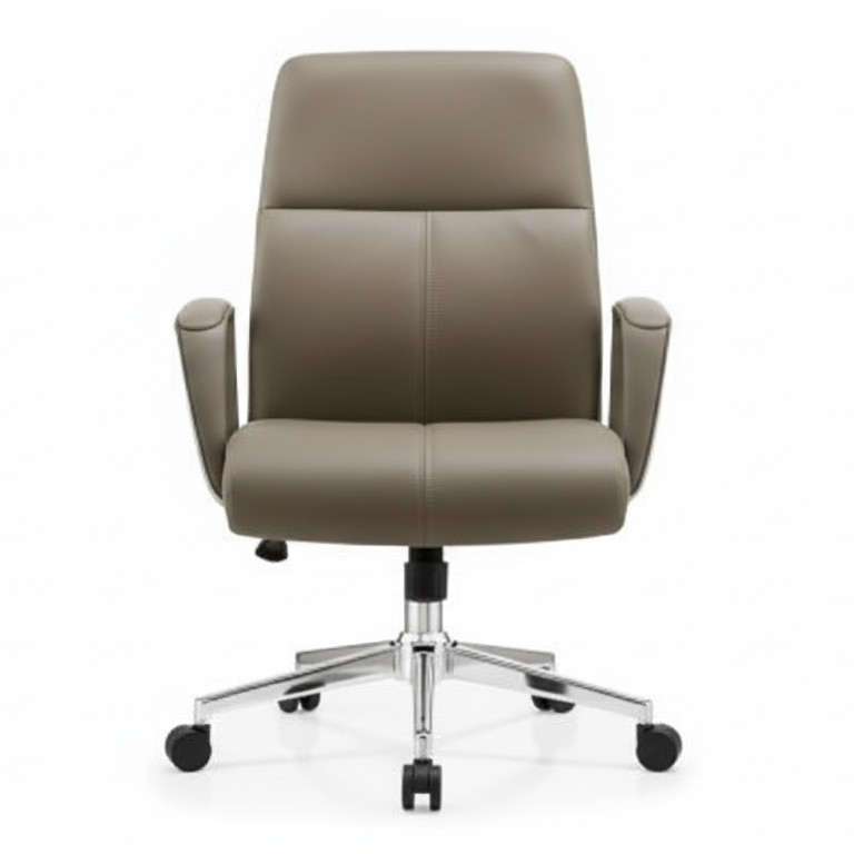 INFINI HOMES Medium Back Executive Chair UAE - Model Bryan MB Dubai Abu Dhabi Sharjah Space Gray