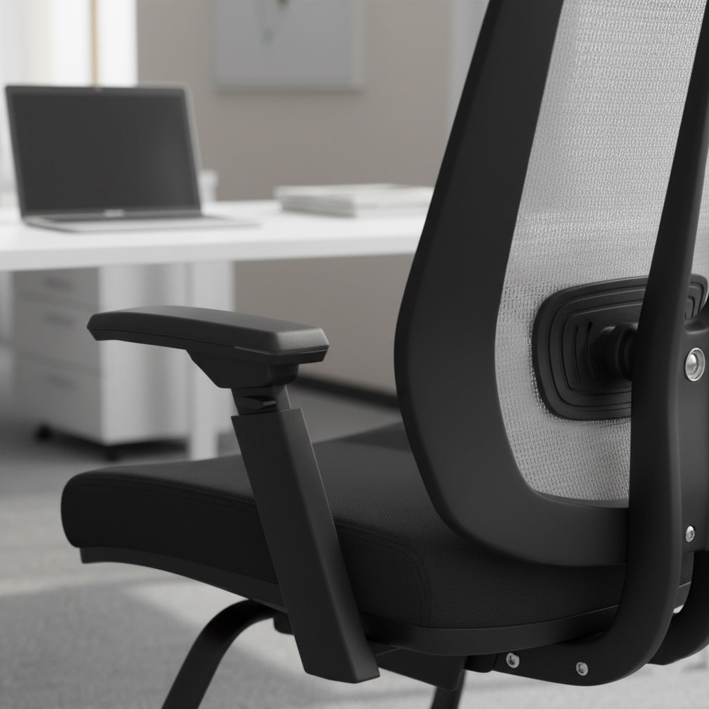 Premium Mesh Back Visitor Chair UAE | Dubai Abu Dhabi Sharjah Office Furniture