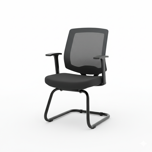 Premium Mesh Back Visitor Chair UAE | Office Furniture Dubai Abu Dhabi