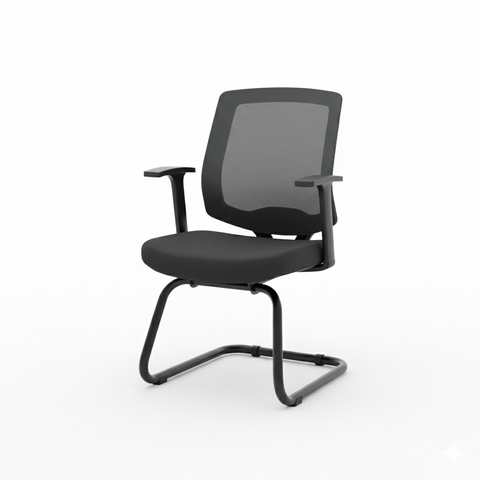 Premium Mesh Back Visitor Chair UAE | Office Furniture Dubai Abu Dhabi