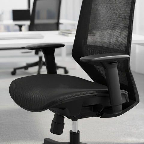 Premium Office Chair Dubai - Ergonomic Mesh Back Chair with Lumbar Support UAE