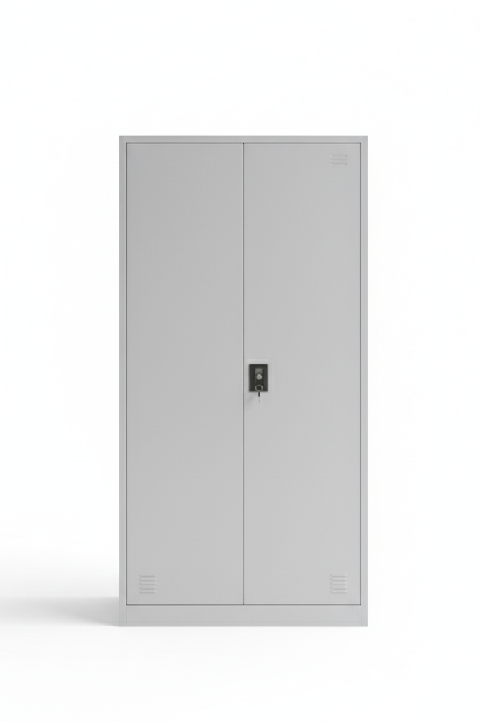 INFINI HOMES Metal Wardrobe Cabinet UAE - Lockable Hinged Doors Clothes Rail Cloakroom Dubai Abu Dhabi Sharjah