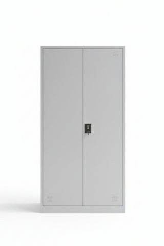 INFINI HOMES Metal Wardrobe Cabinet UAE - Lockable Hinged Doors Clothes Rail Cloakroom Dubai Abu Dhabi Sharjah