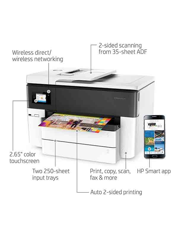 HP OfficeJet Pro 7740 Wide Format All-in-One Printer A3 UAE | G5J38A