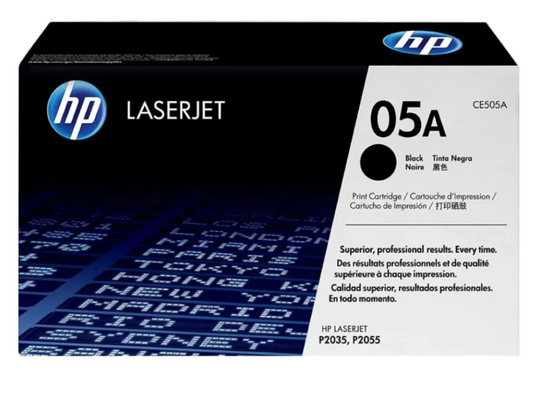 HP 05A Black Toner Cartridge CE505A