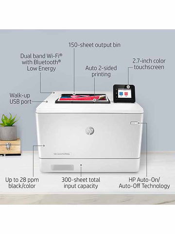 HP Color LaserJet Pro M454dw Wireless Laser Printer W1Y45A UAE | Dubai Abu Dhabi Sharjah Ajman RAK Fujairah UAQ