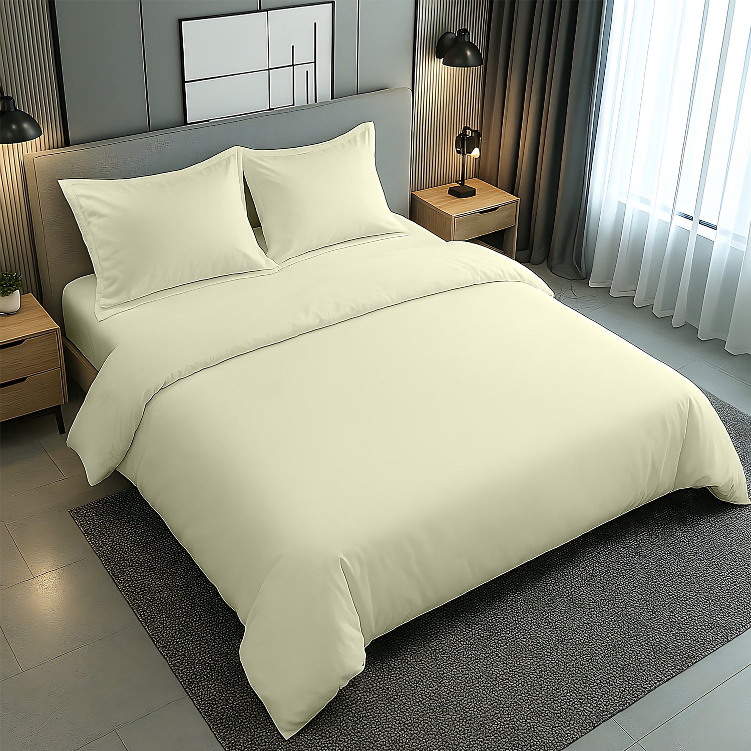 Premium Luxury Bedsheet UAE | Ultra-Soft Microfiber 240x260 | Dubai Abu Dhabi Sharjah Delivery