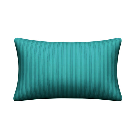 INFINI HOMES Premium Pillow Covers UAE - 50x75cm Microfiber Stripe Ivory Set of 2