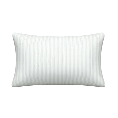 INFINI HOMES Premium Pillow Covers UAE - 50x75cm Microfiber Stripe Ivory Set of 2