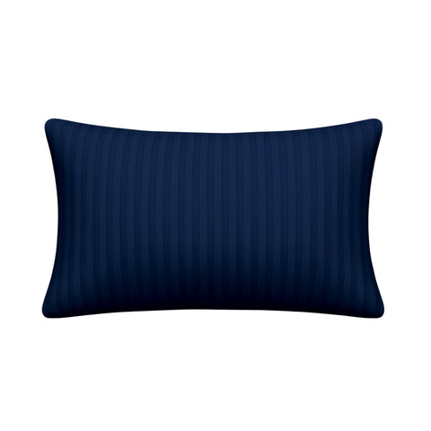 INFINI HOMES Premium Pillow Covers UAE - 50x75cm Microfiber Stripe Ivory Set of 2