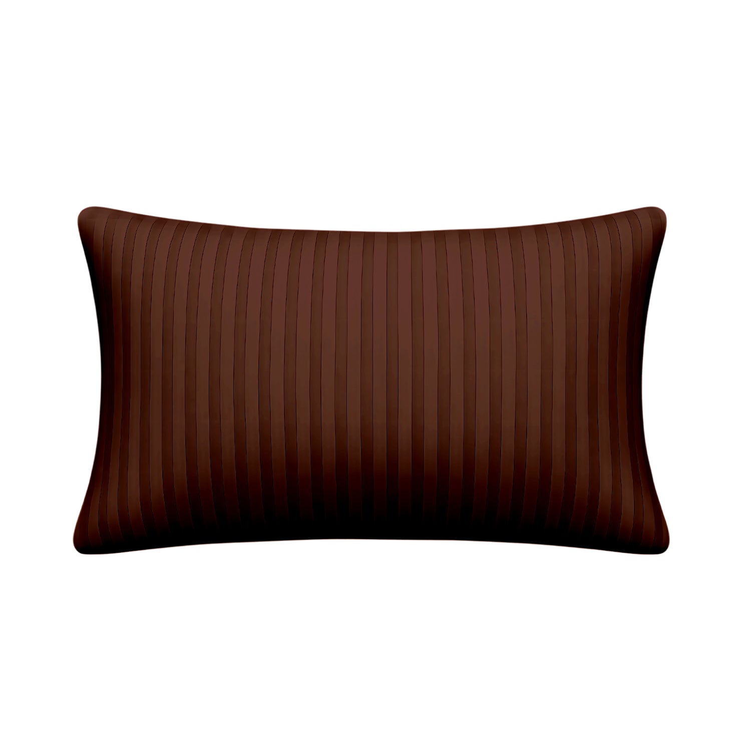 INFINI HOMES Premium Pillow Covers UAE - 50x75cm Microfiber Stripe Ivory Set of 2