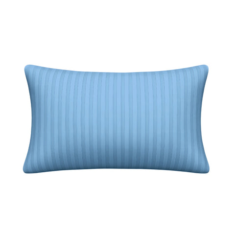 INFINI HOMES Premium Pillow Covers UAE - 50x75cm Microfiber Stripe Ivory Set of 2