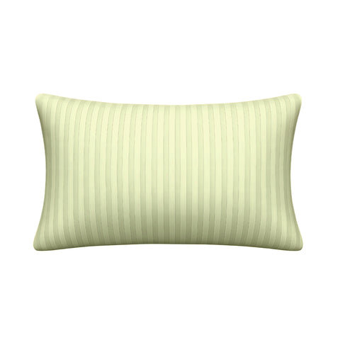 INFINI HOMES Premium Pillow Covers UAE - 50x75cm Microfiber Stripe Ivory Set of 2