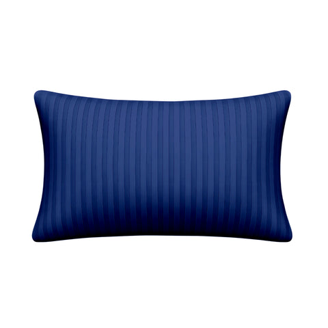 INFINI HOMES Premium Pillow Covers UAE - 50x75cm Microfiber Stripe Ivory Set of 2