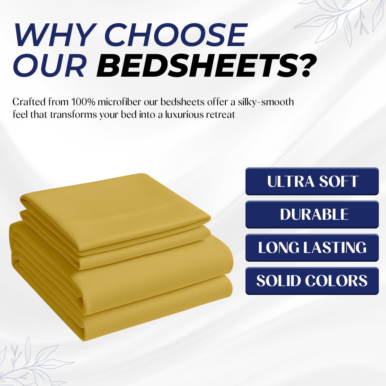 Premium Gold Duvet Cover 160x220cm | UAE Delivery to Dubai, Abu Dhabi & All Emirates