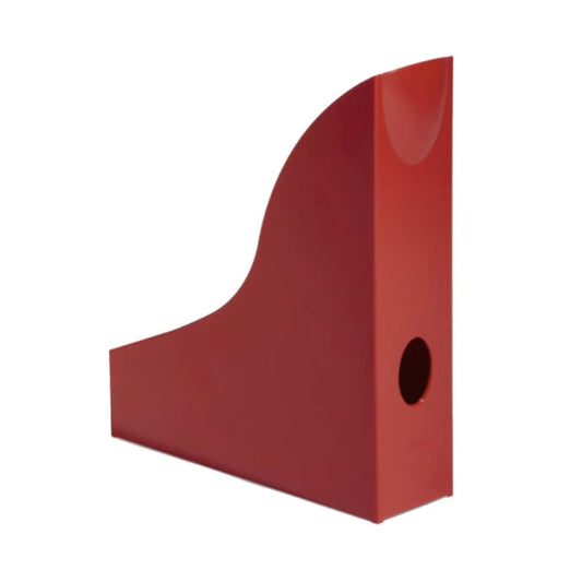 Durable Magazine Rack BASIC Red - Premium Office Organizer UAE | Dubai Abu Dhabi Sharjah