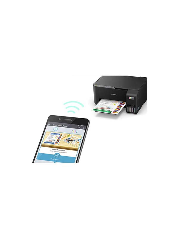 Epson EcoTank L3252 A4 Colour 3-in-1 Ink Tank Printer with WiFi UAE | Dubai Abu Dhabi Sharjah Ajman Fujairah Ras Al Khaimah Umm Al Quwain