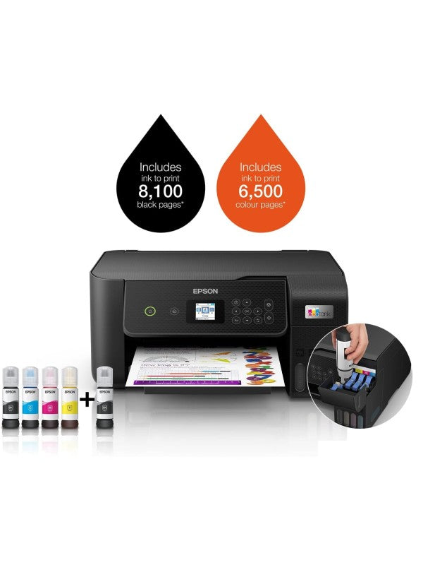 Epson EcoTank L3260 A4 Wi-Fi All-in-One Colour Inkjet Printer UAE | Dubai Abu Dhabi Sharjah Ajman Fujairah Ras Al Khaimah Umm Al Quwain