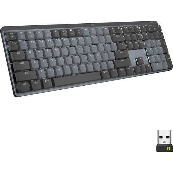 Logitech MX Mechanical Wireless Keyboard UAE | Tactile Backlit Keys Dubai Abu Dhabi