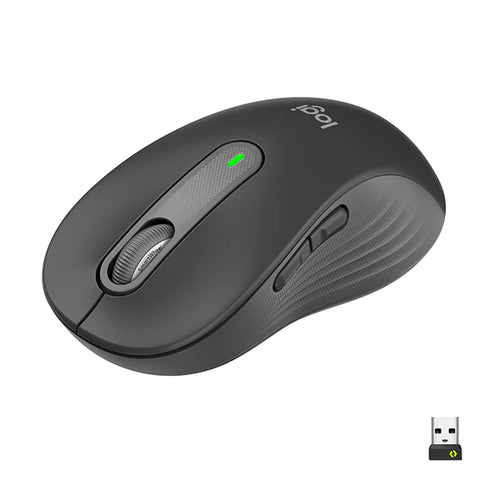 Logitech Signature M650 L Wireless Mouse - UAE Stock | Fast Delivery Across All Emirates Black