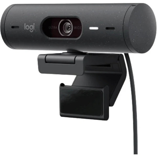 Logitech Brio 500 1080p HD Webcam with Show Mode – UAE Stock | Dubai, Abu Dhabi, Sharjah, Ajman, RAK, UAQ, Fujairah Black
