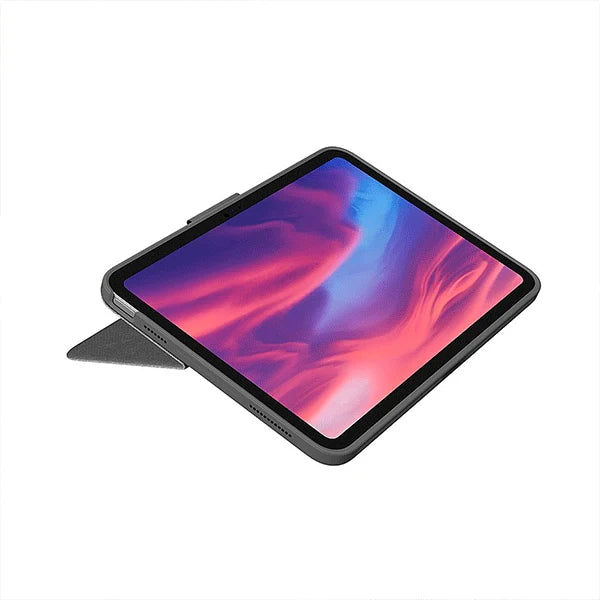 Logitech Combo Touch Keyboard & Trackpad Case for iPad 10th Gen - Oxford Gray | UAE Stock | Dubai, Abu Dhabi & All Emirates Delivery