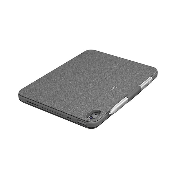 Logitech Combo Touch Keyboard & Trackpad Case for iPad 10th Gen - Oxford Gray | UAE Stock | Dubai, Abu Dhabi & All Emirates Delivery