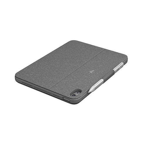 Logitech Combo Touch Keyboard & Trackpad Case for iPad 10th Gen - Oxford Gray | UAE Stock | Dubai, Abu Dhabi & All Emirates Delivery