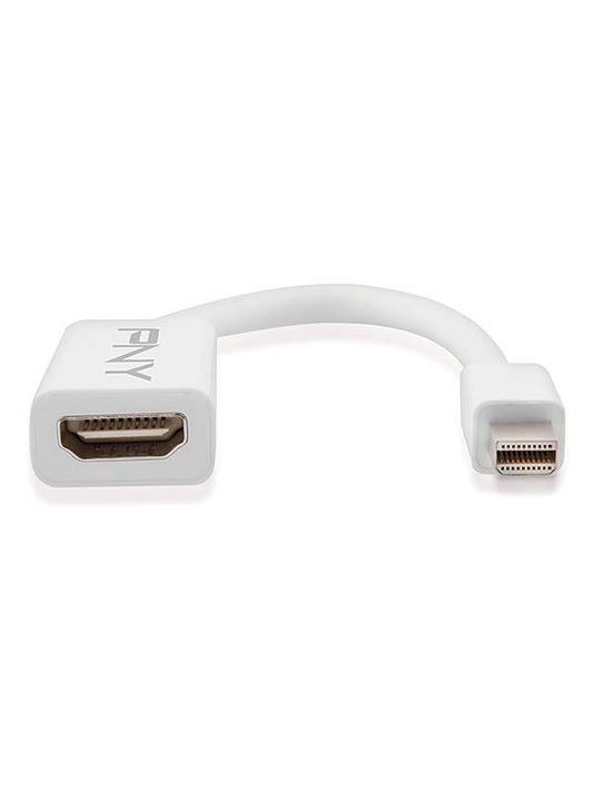 PNY Mini DisplayPort to HDMI Adapter White - UAE Stock | Dubai, Abu Dhabi, Sharjah, Ajman, Fujairah, RAK, UAQ Delivery