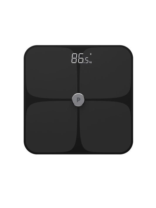 Powerology WiFi Smart Body Scale Black UAE | Track Weight, BMI & Body Composition - Dubai, Abu Dhabi