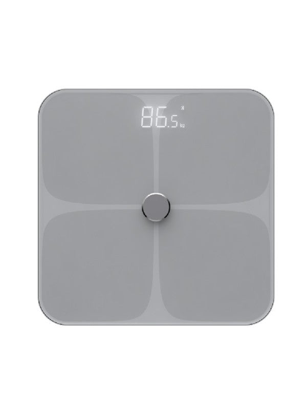Powerology WiFi Smart Body Scale White - Track Weight, BMI & Body Composition | UAE Delivery