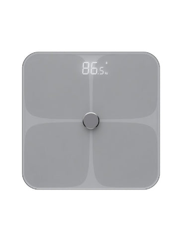 Powerology WiFi Smart Body Scale White - Track Weight, BMI & Body Composition | UAE Delivery